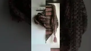 Velvet texture magica yarn crochet stole!!!#crochetifly#magicayarn #handmade#crafted#cowl