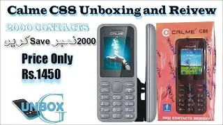 Calme  C88 unboxing and review- 2000 contacts memory kam  price mein zada contacts