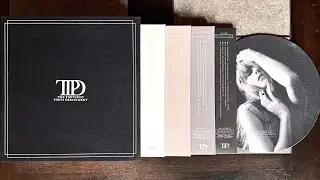 Taylor Swift | The Tortured Poets Department Vinyl Display Case and Slip Mat II Merch Unboxing
