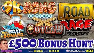 £500 SLOTS BONUS HUNT - Great Pigsby Megaways, Pop, 9K Kong in Vegas & more.