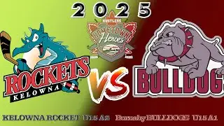 2025 10 25 9PM HOMETOWN HEROES Tournament Burnaby U15A1 VS KELOWNA U15A2 At Pitt Meadows Arena