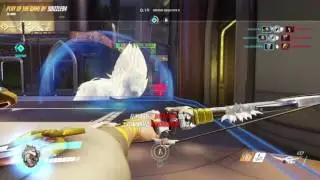 Overwatch what 100 hours looks like hanzo 5 kill potg