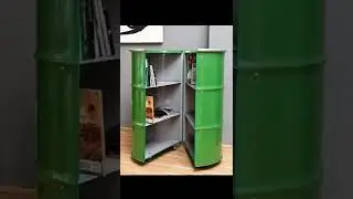 Creativity || Reusing Of Barrels Cool Ideas #creative #creativity #reuse #artwork #barrel #interior