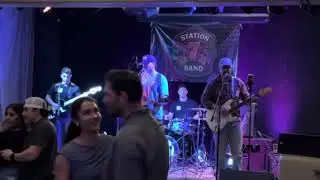 Station 7 Band performing &ldquo;Friends in Low Places&rdquo; at the Santa Fe Brew Co. 