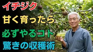 【いちじく栽培】９９％が見落とす！実がついたら迷わずやるべき3つの秘訣