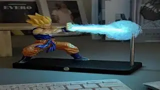 A must-have product! DRAGON BALL Son Goku Kamehameha night lamp desktop decoration model night ani