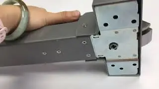CE Listed Panic Push Bar Lock with Lever Lock Body for Fire Rated Door Panic Exit Device