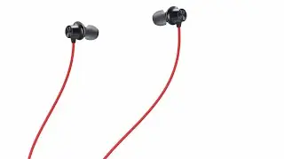 OnePlus Bluetooth Headphones|OnePlus Bullets in Ear Wireless Z Bass Edition with Mic (Reverb Red)