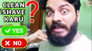 Day 63 - Rocking Star Yash Beard Vs Clean Shave 😅 बीवी ने कहा &ndash; मुझे KGF वाला लुक चाहिए!