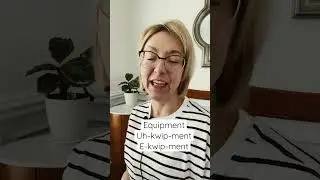 How to Pronounce EQUIPMENT - #SHORTS Quick English Pronunciation Mini Lesson
