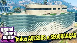 GTA V Online - Fotos de TODOS ACESSOS e SEGURANÇAS para Golpe do Cassino | DLC Heists Casino