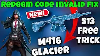 [M416 GLACIER TRICK] FREE M416 GLACIER SKIN NEW REDEEM CODE TRICK 2020