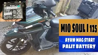 Paano Mag Palit Ng Battery || Yamaha Mio Soul i 125s
