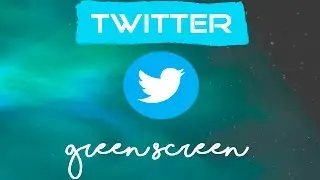 TWITTER LOGO ANIMATION | GREEN SCREEN