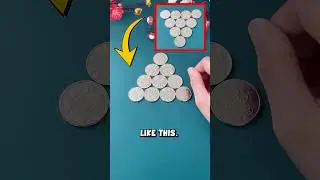 Flip the Triangle but with Only 3 Coins! 😳 #puzzle #shorts #viralvideo #puzzlegame