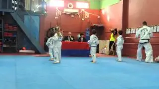 TANIA RINDE POSICIONES CINTURON BLANCO PUNTA AMARILLA