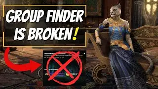Group Finder Is Broken On PC | Elder Scrolls Online | 🌊 Ascending Tide DLC