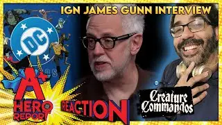 James Gunn Interview REACTION! - Creature Commandos and a Tease of DC Studio Projects