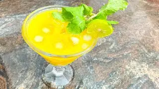 MANGO MOJITO RECIPE | SUMMER SPECIAL DRINK | MANGO SODA SHARBAT ~ SMk&rsquo;s Kitchen ~ Sabeena Mk