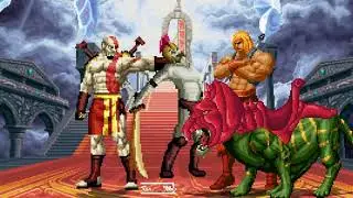 HE-MAN vs KRATOS 🔴EXTREMELY EPIC FIGHT! (god of war)