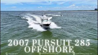 Ultimate Offshore Fishing & Cruising Boat | 2007 Pursuit 285 Offshore | Twin Yamaha 250 | Naples, FL