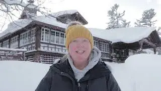 Discovering - Winter at Keweenaw Mtn. Lodge, Red Pine Harvest
