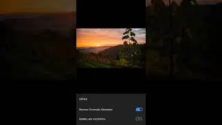 Sunrise Landscape Photo - Edit With Lightroom Mobile Pro