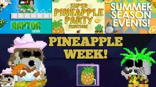 PINEAPPLE WEEK 2018 PROFIT! | GROWTOPIA