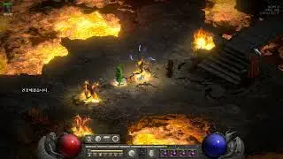 QHD 1440P) 디아블로2 레져렉션 원소술사 플레이 Diablo II: Resurrected Sourless Play #디아블로2 #레저렉션 #원소술사