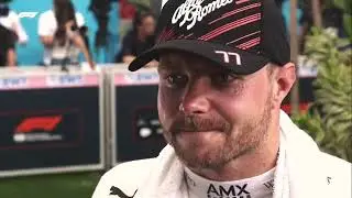 2022 Valtteri Bottas Post Qualifying Interview Miami G