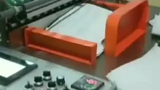 Small courier bag making machine