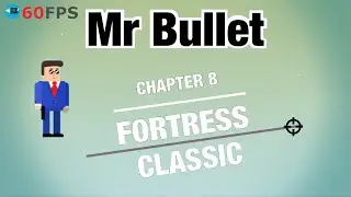 Mr Bullet: Classic - Chapter 8 - FORTRESS , Level 113 To 128 3 STARS . iOS/Android Walkthrough