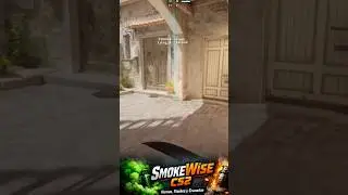 cs2 Inferno long smoke from secondary  #CS2 #CounterStrike2 #CS2Smokes #inferno  #CS2Shorts