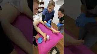 Цукрова депіляція на моделі | Базовий курс шугарингу Одеса  #депіляція #шугаринг
