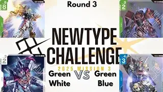 Gundam Card Game GD02 Newtype Challenge 3 Round 3 GW Wing vs GB OYW 