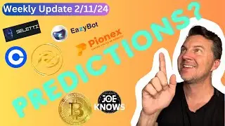 Weekly update! Bitcoin, predictions, eazybot results, Pionex results, Seletti and Revtoken