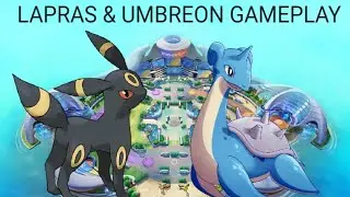 lapras gameplay | umbreon gameplay | pokemon unite