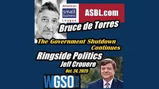 Bruce de Torres, ASBL, on Ringside Politics, WGSO Radio, New Orleans, October 24, 2025