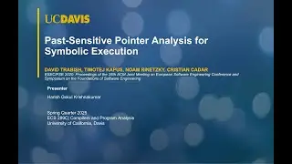 Past Sensitive Pointer Analysis for Symbolic Execution