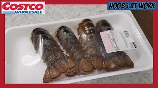 Хвосты дикого холодноводного омара Costco, предварительно замороженные &mdash; для приготовления &mdash; арти...