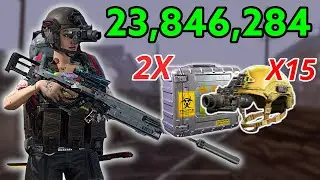 23Million+ Profit Hunting T7 in Farm 120K using MK14 in Last Day S10 | ARENA BREAKOUT 