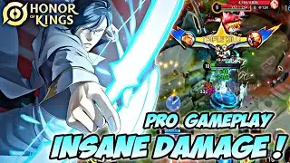 INSANE DAMAGE! HOU YI TOP FARM LANE - PRO GAMEPLAY TECHNIQUE USING HOU YI | HONOR OF KINGS (HOK) 