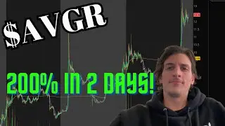 $AVGR Multi Day Continuation 200% in 2 days!