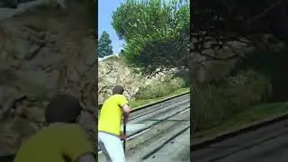 TAKE COVER FROM EXPLOSIONS! GTA 5 Fun Fail Moments #gta #shorts
