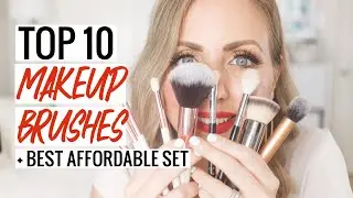 TOP 10 MAKEUP BRUSHES + AFFORDABLE BRUSH SET | Best Makeup Brushes 2020, Makeup Brush Set Amazon