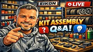 Eikon Motorsports LIVE: V2 Vertical Door Kit Assembly + Production Q&A