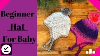 Crochet Baby Ear Flap cap | Cap for 6 to 9 month baby | easy beginner tutorial | handmade with love