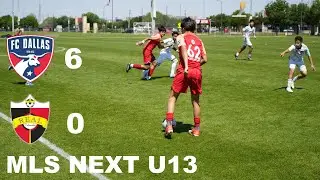 FC Dallas U13 Academy Shines in 6-0 Win Over Real Colorado⚡| MLS Next Highlights #fcdallas #mlsnext
