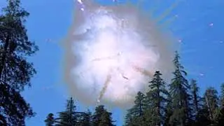 Blast of the 2nd Death Star.                              Взрыв 2-ой Звезды Смерти