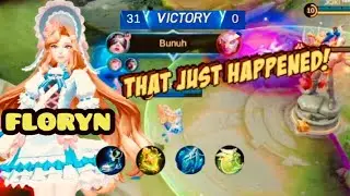 FLORYN entah apa yang terjadi  enemy o kill  #florynmlbb